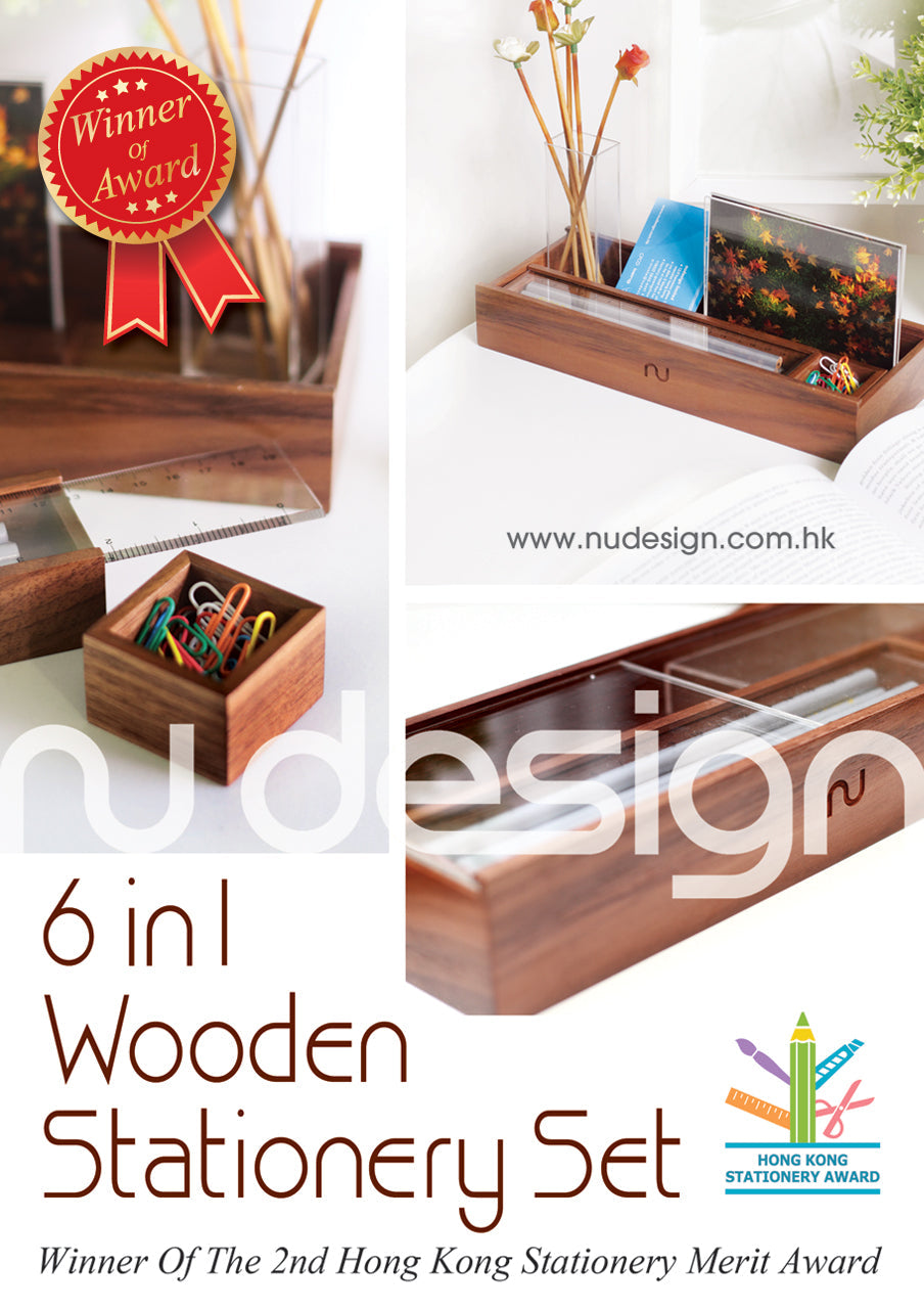 6 in 1 Wood Set