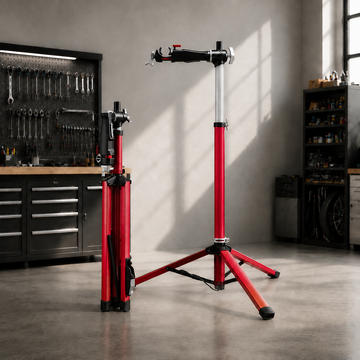 AeroLift A100 Pneumatic Bike Service Stand