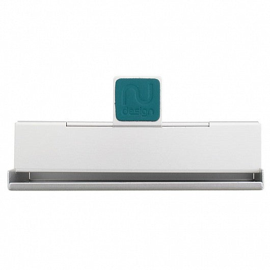 ALUMINIUM 2-WAYS CARD CASE WITH RECYCLED LEATHER